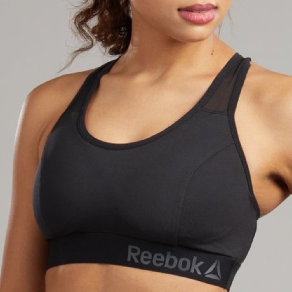 Reebok High Impact Dare Push-up Sports Bra | Black Size XS